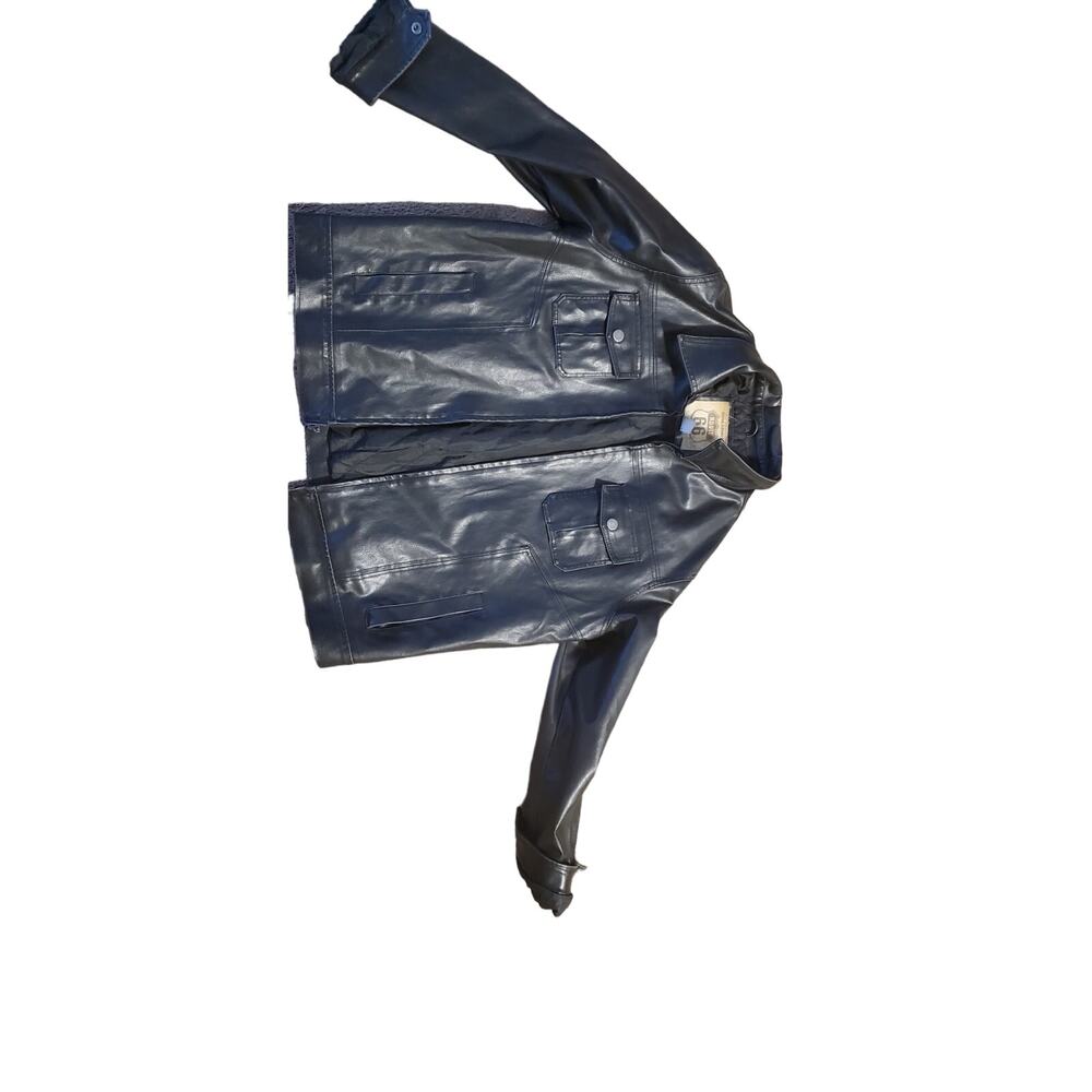 Heavy duty leather jacket